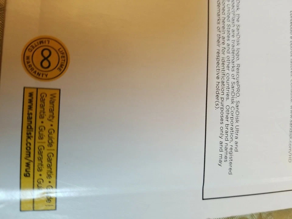 SanDisk CF 4GB Ultra 30MB/s Compact Flash Memory Card 15MB/s (SDCFH-004G-A11C) - Image 4 of 4