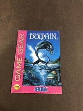 ecco the dolphin sega game gear manual only