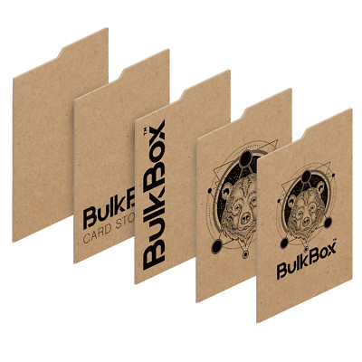40x Dividers for trading card collection, organise your cards- Fits BulkBox QUAD