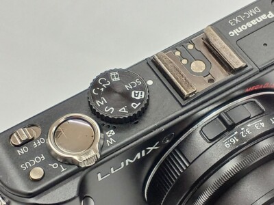 Panasonic Lumix DMC-LX3 Black 10.1MP Digital Compact Camera From
