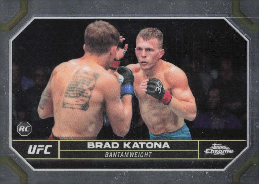 BRAD KATONA RC 2024 Topps Chrome UFC Base #1 ROOKIE MMA  ID:99225