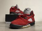 Air Jordan 5 Retro Gs Raging Bull Toro Bravo 440888-600 Size 4Y