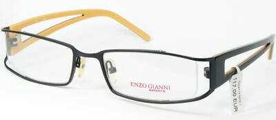 ENZO GIANNI SPORTS EGS 4113-1 MATT BLACK EYEGLASSES GLASSES FRAME 52-18-138mm