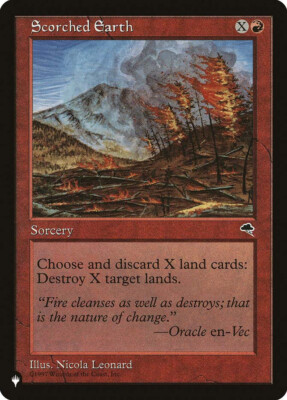 MTG Scorched Earth  - Mystery Booster / The List #200