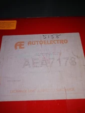 Autoelectro AEA 7178/AEA5181 Alternator BRAND NEW RE-MAN FIT RENAULT TRAFIC,