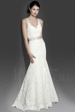 Modern Trousseau Noa New Sample Wedding Dress Label Size 12
