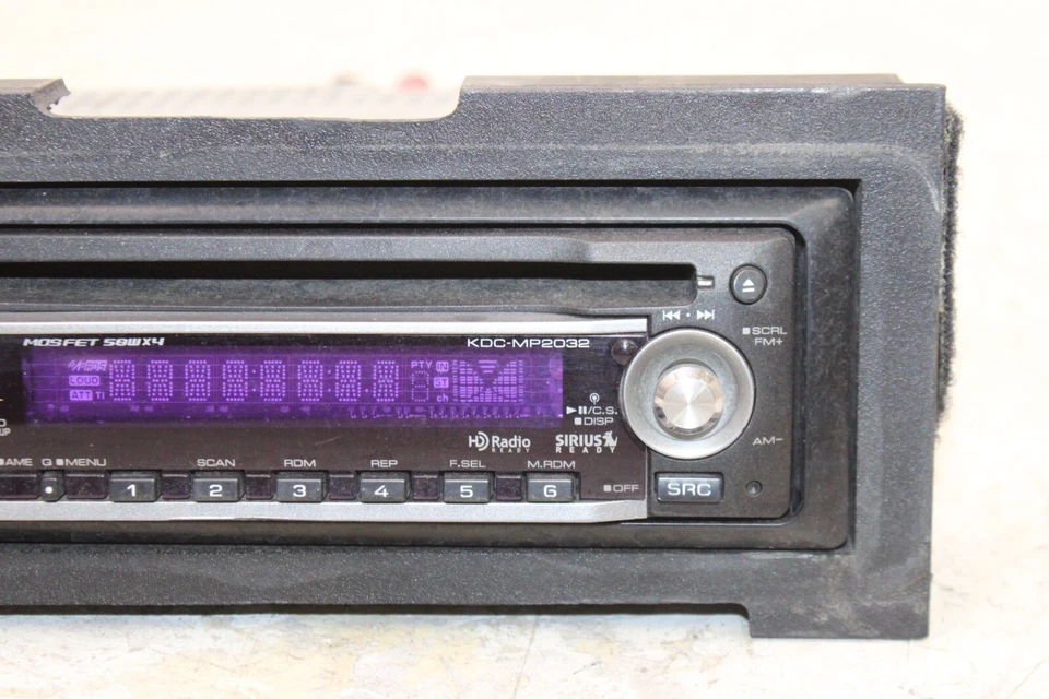 2005 Harley-Davidson ELECTRA GLIDE EFI FLHTI 收音机立体声单元 KENWOOD — 第 3/4 张图片