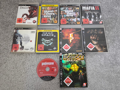 Sony PlayStation 3 PS3 Spiele Games Collection Konvolut Original OVP FSK18