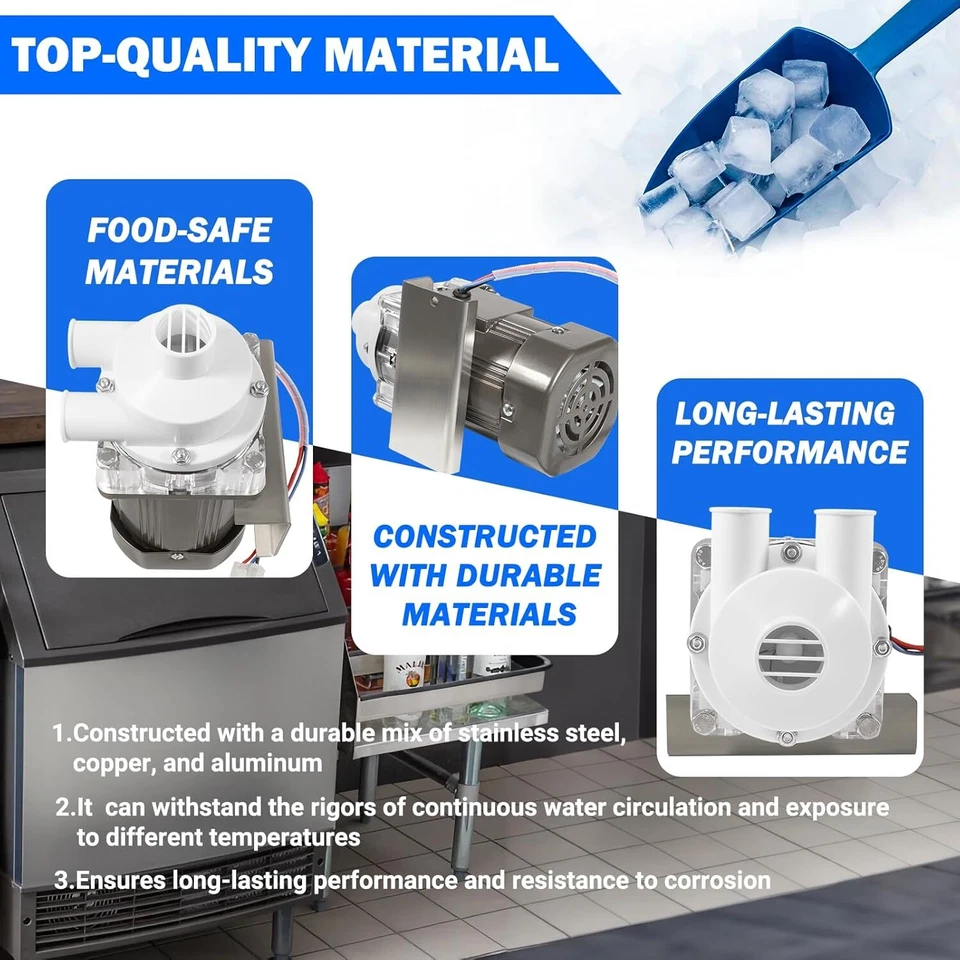 Двигатель ледяной машины S-0731 для серии Hoshizaki KM 120 В 60 Вт 900-SD KM-1300M 1600M - Изображение 4 из 4