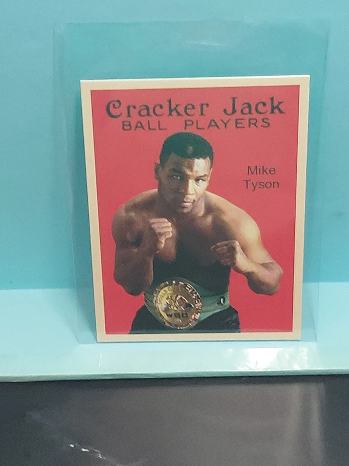 Mike Tyson Cracker Jack card 💥 free ship! - Image 2 of 4