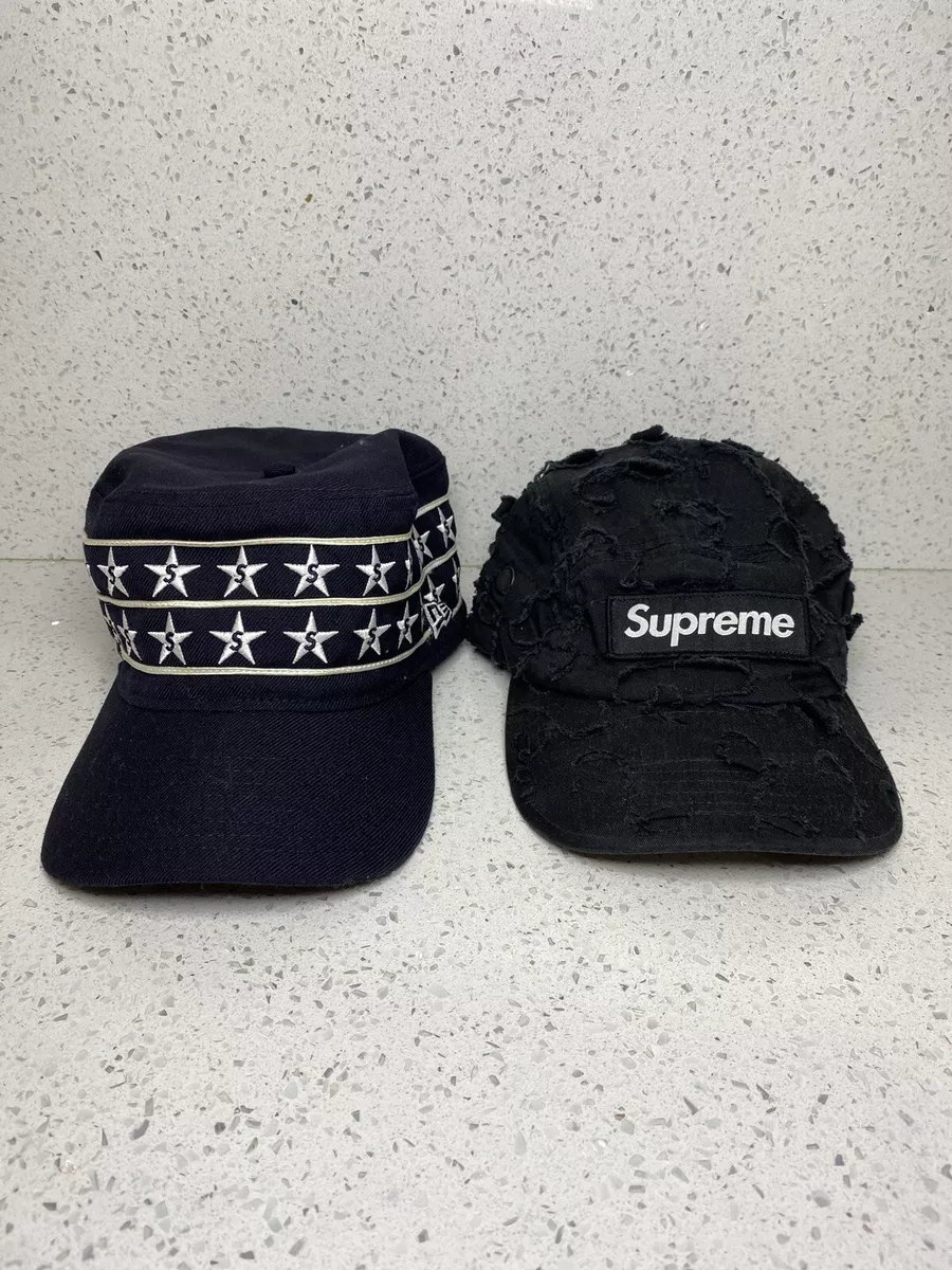 Set Of 2 Supreme Griffin Camp Cap Hat And NEW ERA Supreme Hat | eBay