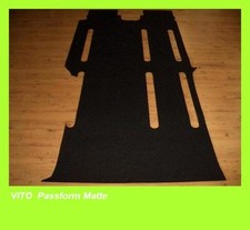 Gastraumteppich passend für Mercedes Vito W639 lang 9 Sitzer ohne Schienensystem