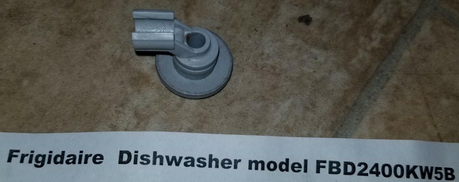 Frigidaire Dishwasher Upper Rack Wheel and Bushing Assembly Part 154522902 eBay