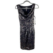 NWT Bisou Bisou Sequin Mini Dress Size 4 