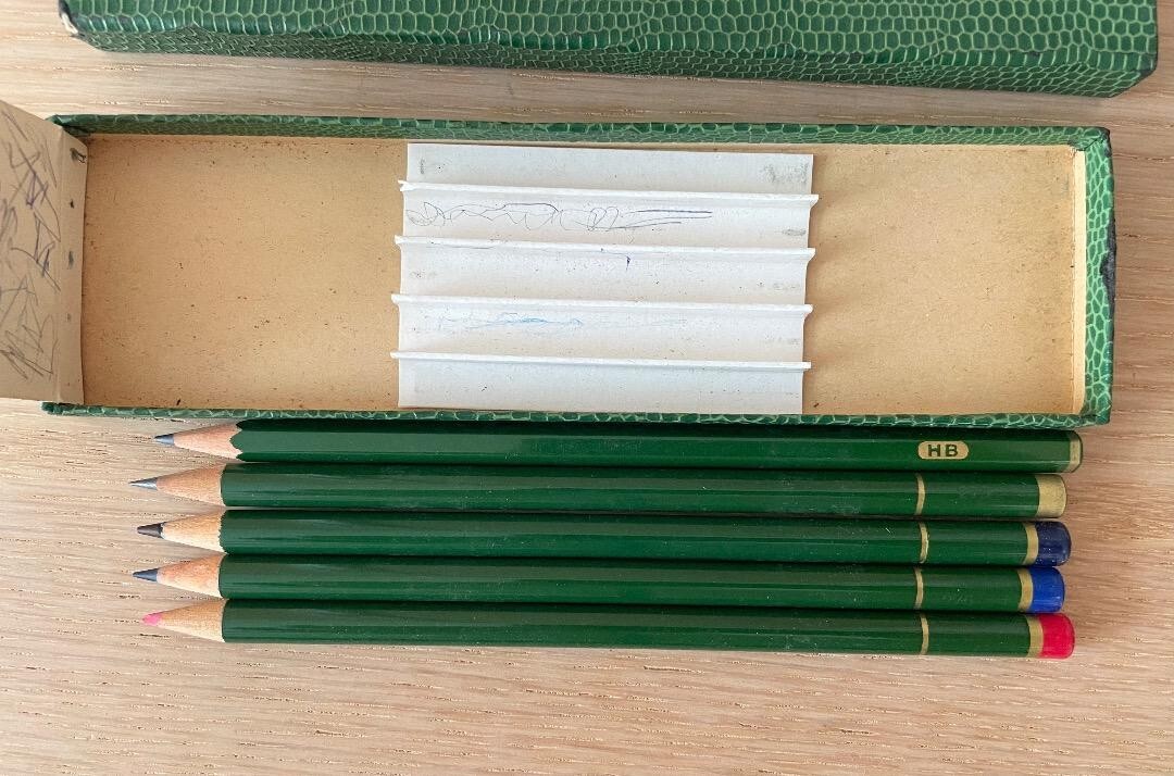Faber Castell 鉛筆セット 1950s ビンテージ Faber Castell 9000 pencil set 1950s vintage | eBay