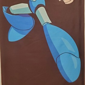 Mega Man game room banner 2x4 foot tapestry wall flag retro gaming NES gift