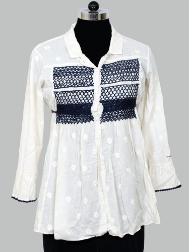 Tunic Femme En Coton - Taille L/40/42 - Rose - Occasion Très Bon État - Style Débardeur Long