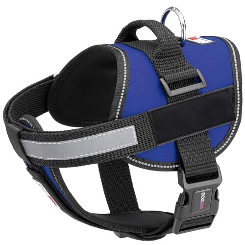 Unimax Multi-Purpose Vest Harness for Dogs and 2 Removable DIY Customizable B...