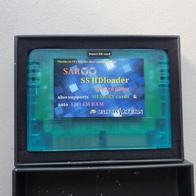Sega Saturn SAROO SS HDLoader Flash Cart Jail Break. Plug N Play FREE 128GB SD. 