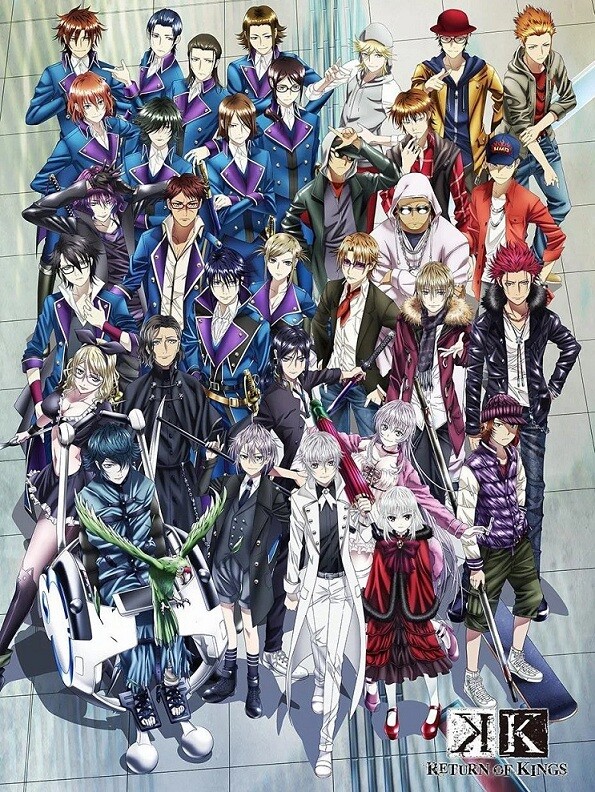 Anime DVD K PROJECT Season 1+2 Complete TV Series (1-26 End) +