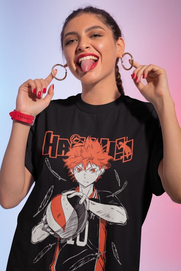 Hinata Shoyo Manga Strip Haikyuu Haikyu Anime Unisex Tshirt T