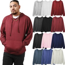 Mens Hoodie Pullover Sweatshirts T Shirts Light Weight Long Sleeve Hooded Tee