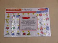 MELISSA  DOUG 5030 PHONICS BUNDLE OF 6 LEARNING MAT