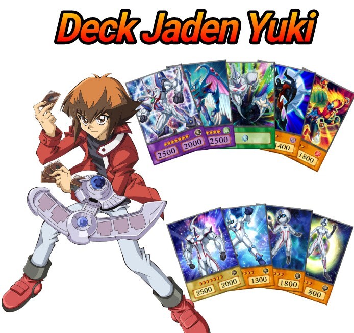 YUKIオーダーページ Yu-Gi-Ho GX- Jaden Yuki - Cards Anime Style | eBay