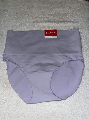 Spanx Ecocare Everyday Shaping Brief Light Orchid Sz Large NWT
