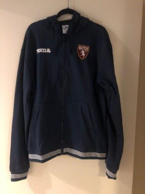 Torino FC Soccer Hooded Jacket Full Zip Hoodie Joma EU 2XL US XL  Italy jersey