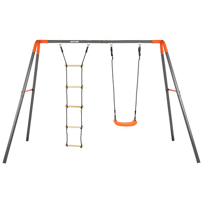 KETTLER Doppelschaukel COMBI grau/orange