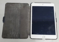 Apple iPad Mini 4 128GB A1550 Space Grey Screen Locked Need Reset Cracked Screen