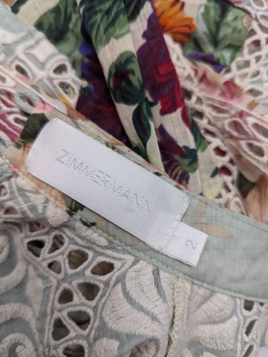 Zimmermann Frangipani Blouse Size 2 (US size 8) Anthropologie - Picture 7 of 10