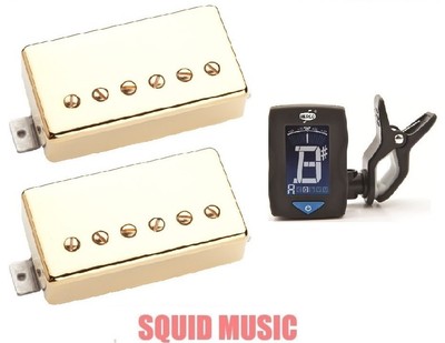Seymour Duncan Vintage Blues SH-1b + SH-1N 59 Gold Set ( FREE GUITAR TUNER )