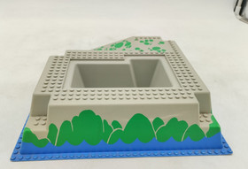 LEGO 6273 Rock Island Refuge Base Plate 3D Plate Raised 2552px4 Pirates Pirates