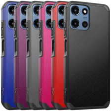For Motorola Moto G 2026/2025 Case Dual Layer Mount Friendly Hard Hybrid Cover