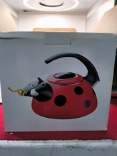 Unique Vintage Ladybug Teapot BRAND NEW OPEN BOX