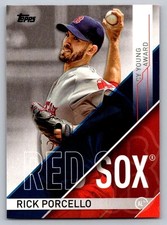 2017 Topps MLB Awards SP #CYA-1 Rick Porcello Boston Red Sox Cy Young