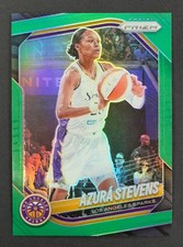 2025 Panini Prizm WNBA - Green Prizm #64 - Azura Stevens - Los Angeles Sparks