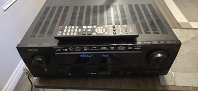 Denon AVR-X1500H 7.2 Channel A/V Receiver HEOS Alexa Dolby Atmos DTS:X Bundle
