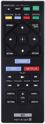 RMT-B126A Ersatzfernbedienung fur Sony Blue Ray, Suitable for BDP-BX120 BDP-BX3