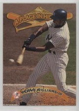 1998 Fleer Sports Illustrated Then & Now A Place in History Bernie Williams 0b7