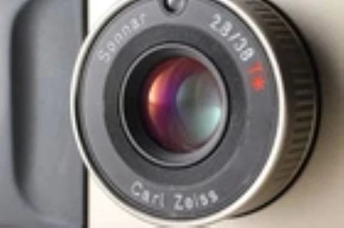 【N MINT W/ Box】CONTAX T2 Titan Silver Point & Shoot 35mm Film Camera From JAPAN - Image 3 of 4