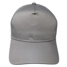 Otto Snapback Trucker Hat Gray One Size Adjustable Mesh Back Outdoor Otto