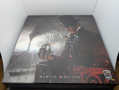 Brass Lancashire Roxley Board Game Strategy 100% Complete Excellent Sleeved!