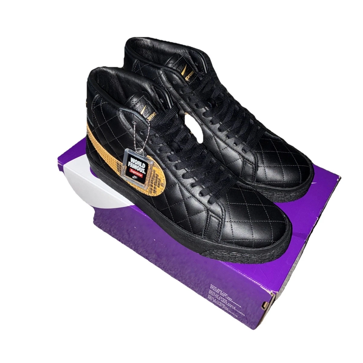 Las mejores ofertas en Nike Supreme x Blazer SB Black | eBay