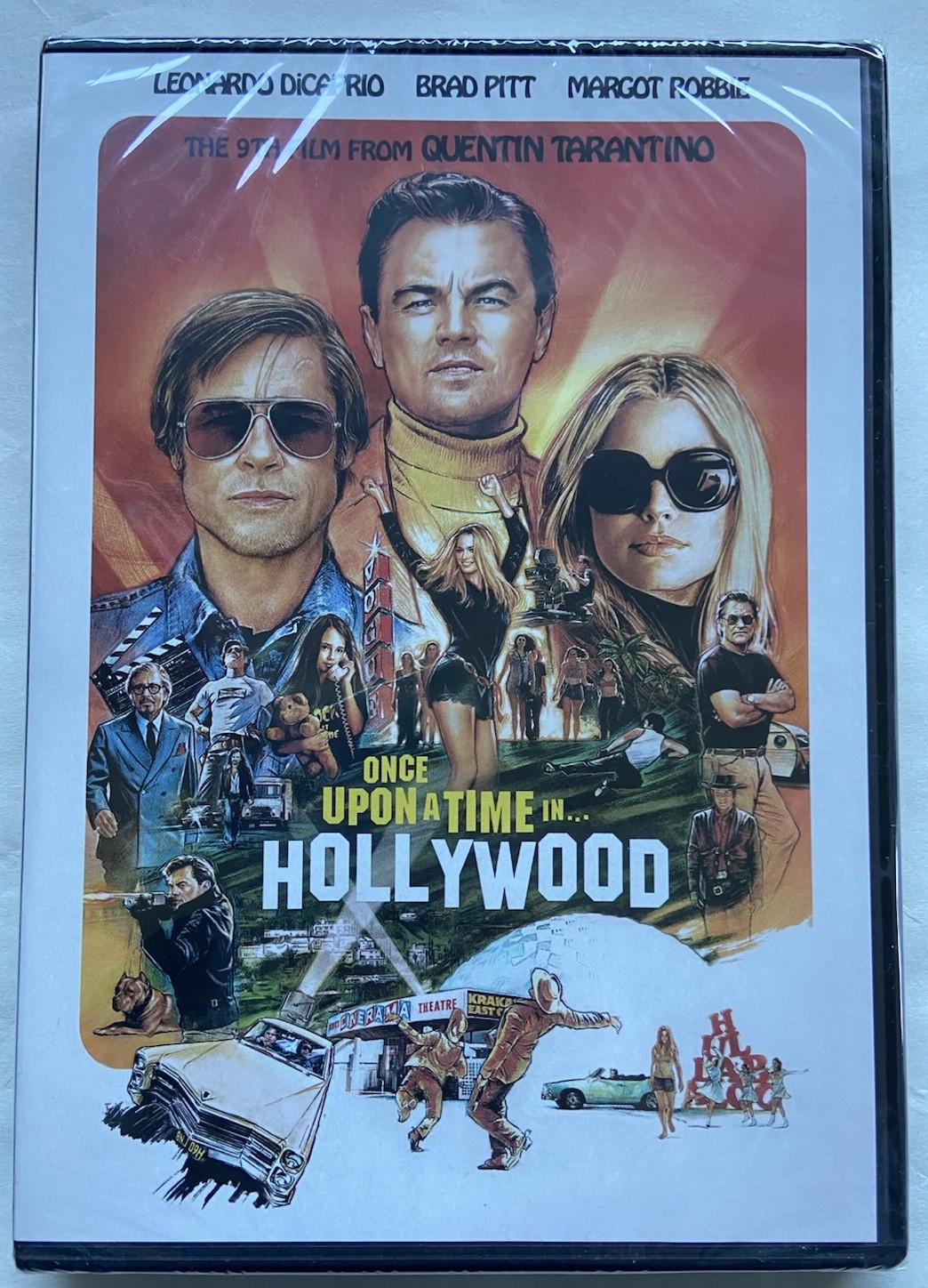Once upon a Time in Hollywood (DVD, 2019) + Digital / NEW- SEALED / Brad Pitt