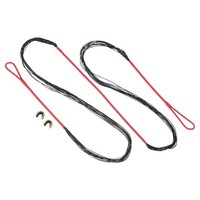 "Bogen-Saiten-Ersatz, 16 SträNge Recurve Bogenstring Mit Nockpunkt FüR AMO 50\""