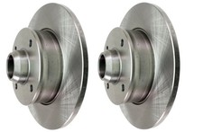 Rear Brake Discs 226mm, 4x100 Pair VW Golf Scirocco Jetta 357615601 Good Quality