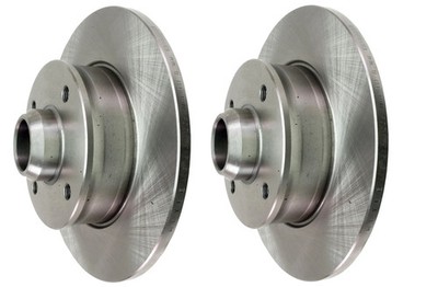 Rear Brake Discs 226mm, 4x100 Pair VW Golf Scirocco Jetta 357615601 Good Quality